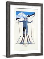 L'Hiver, 1925-Georges Barbier-Framed Giclee Print
