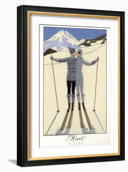 L Hiver Barbier-Vintage Apple Collection-Framed Giclee Print