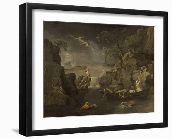 L'Hiver ou le D?ge-Nicolas Poussin-Framed Giclee Print