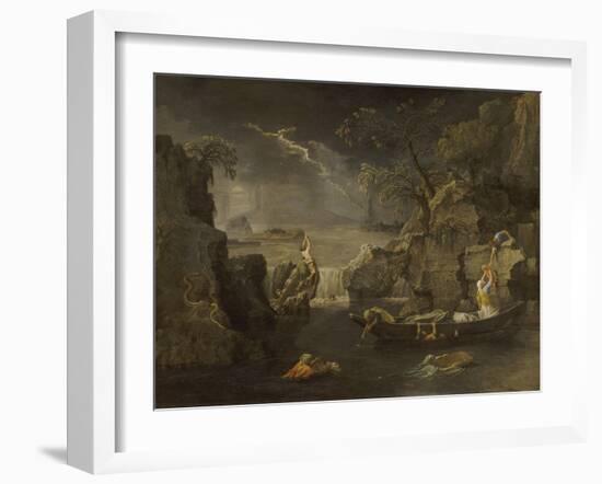 L'Hiver ou le D?ge-Nicolas Poussin-Framed Giclee Print