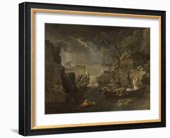 L'Hiver ou le D?ge-Nicolas Poussin-Framed Giclee Print