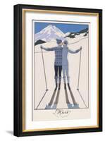 L'Hiver (Winter)-Georges Barbier-Framed Giclee Print