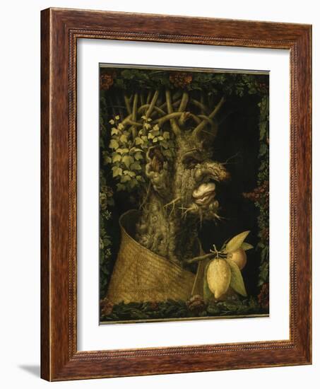 L'Hiver-Giuseppe Arcimboldo-Framed Giclee Print