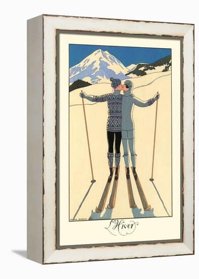 L'Hiver-Georges Barbier-Framed Stretched Canvas