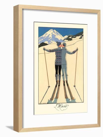 L'Hiver-Georges Barbier-Framed Art Print