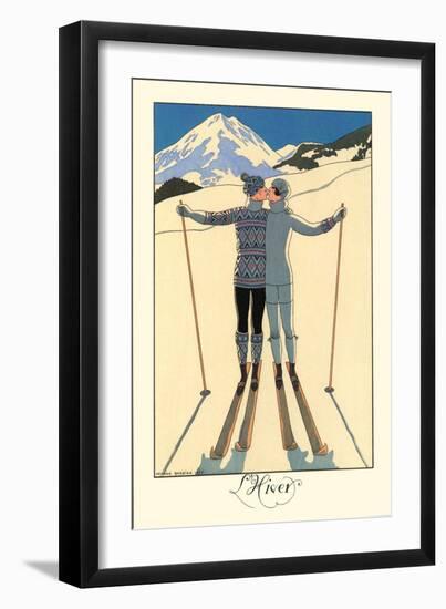 L'Hiver-Georges Barbier-Framed Art Print