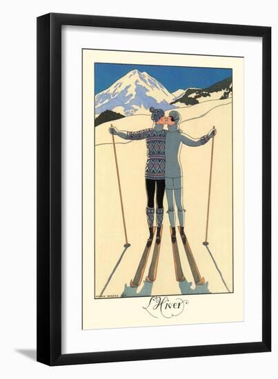 L'Hiver-Georges Barbier-Framed Art Print