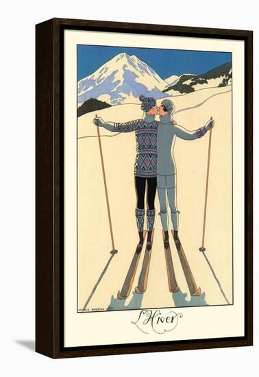 L'Hiver-Georges Barbier-Framed Stretched Canvas