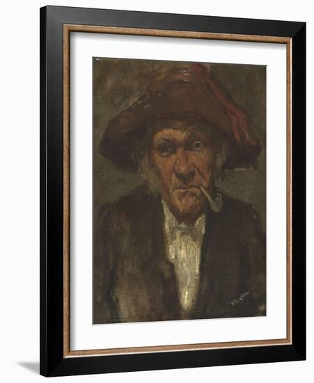 L'homme à la pipe-James Abbott McNeill Whistler-Framed Giclee Print