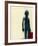 L'Homme a la Valise 1996-Petrus Deman-Framed Premium Giclee Print