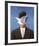 L'Homme au Chapeau Melon, c.1964-Rene Magritte-Framed Art Print