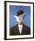 L'Homme au Chapeau Melon, c.1964-Rene Magritte-Framed Art Print
