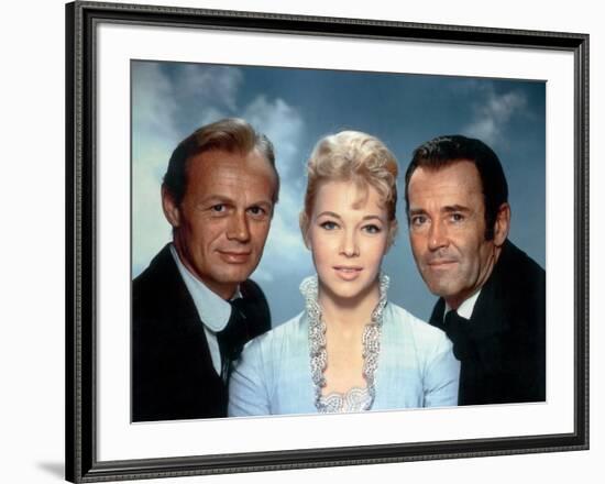 L'Homme aux colts d'or WARLOCK by EdwardDmytryk with Richard Widmark, Dolores Michaels and Henry Fo-null-Framed Photo