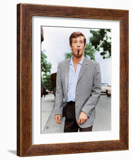 L'homme by Rio by PhilippedeBroca with Jean-Paul Belmondo, 1964 (photo)-null-Framed Photo