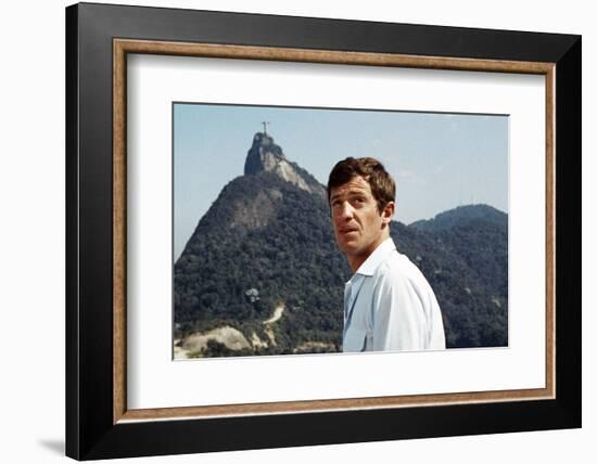 L'homme by Rio by PhilippedeBroca with Jean-Paul Belmondo, 1964 (photo)-null-Framed Photo