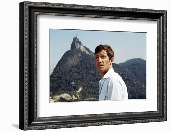 L'homme by Rio by PhilippedeBroca with Jean-Paul Belmondo, 1964 (photo)-null-Framed Photo