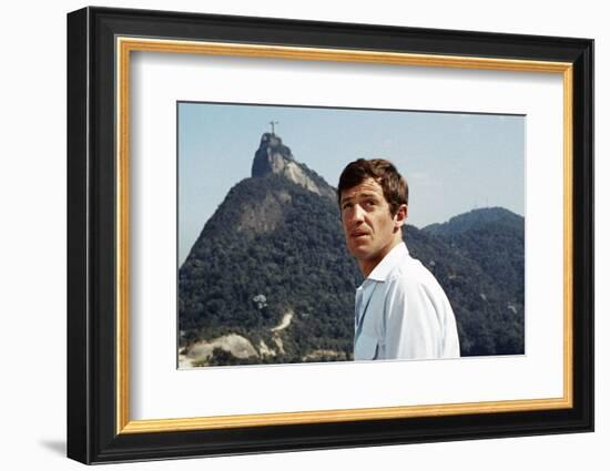L'homme by Rio by PhilippedeBroca with Jean-Paul Belmondo, 1964 (photo)-null-Framed Photo