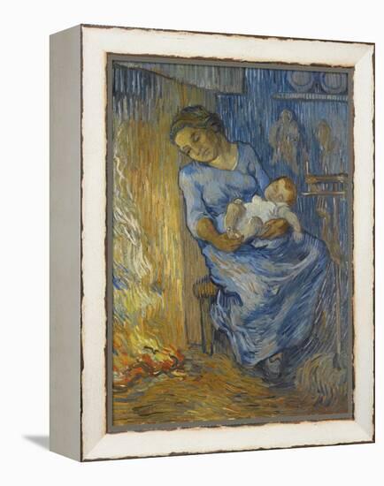 L'Homme Est En Mer-Vincent van Gogh-Framed Premier Image Canvas