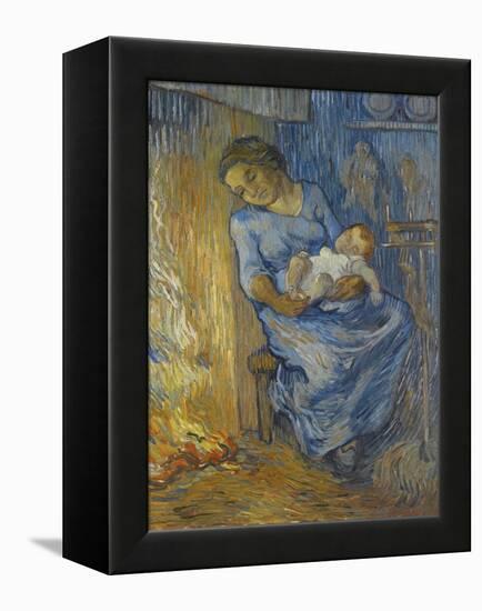 L'Homme Est En Mer-Vincent van Gogh-Framed Premier Image Canvas