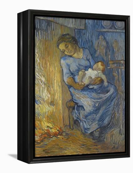 L'Homme Est En Mer-Vincent van Gogh-Framed Premier Image Canvas