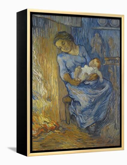 L'Homme Est En Mer-Vincent van Gogh-Framed Premier Image Canvas