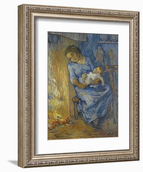 L'Homme Est En Mer-Vincent van Gogh-Framed Giclee Print