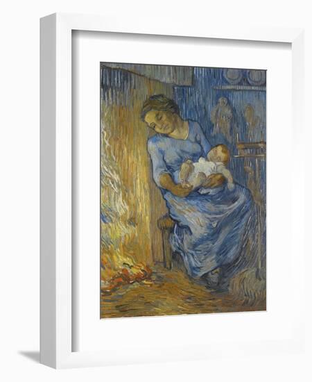 L'Homme Est En Mer-Vincent van Gogh-Framed Giclee Print