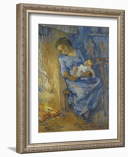 L'Homme Est En Mer-Vincent van Gogh-Framed Giclee Print