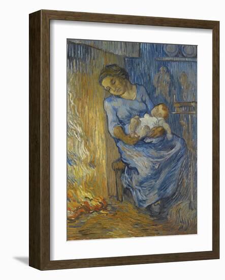 L'Homme Est En Mer-Vincent van Gogh-Framed Giclee Print