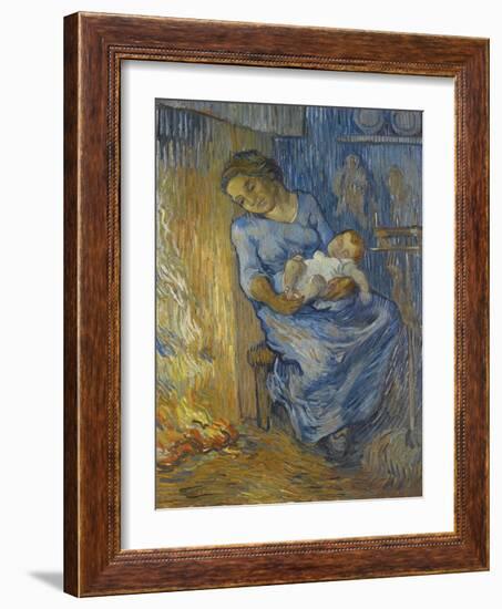 L'Homme Est En Mer-Vincent van Gogh-Framed Giclee Print