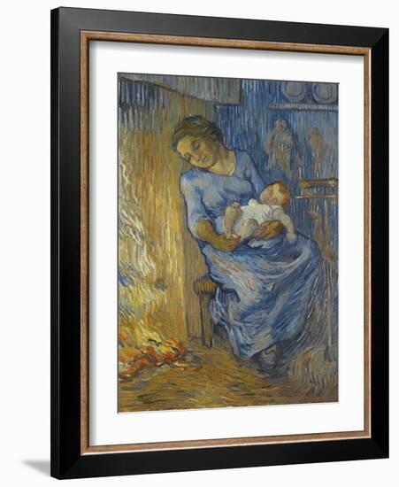 L'Homme Est En Mer-Vincent van Gogh-Framed Giclee Print