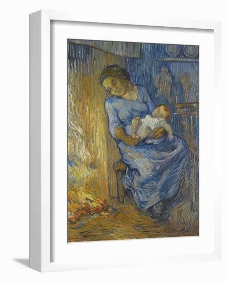 L'Homme Est En Mer-Vincent van Gogh-Framed Giclee Print