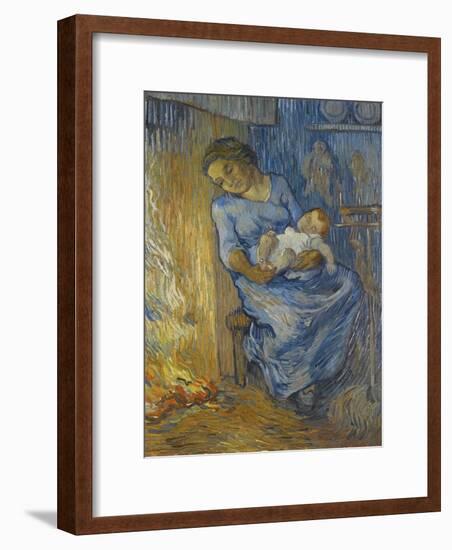 L'Homme Est En Mer-Vincent van Gogh-Framed Giclee Print