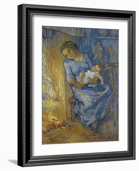 L'Homme Est En Mer-Vincent van Gogh-Framed Giclee Print