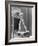 L'Homme qui marche / Rodin. plâtre, 1887 (Pavillon de l'Alma, Exposition Universelle 1900)-Auguste Rodin-Framed Giclee Print