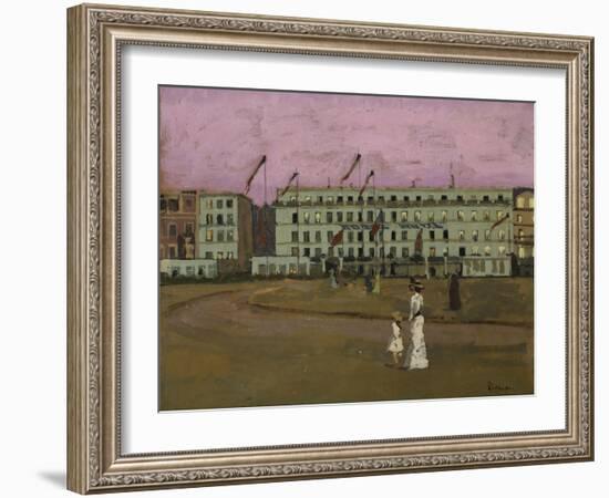 L'Hotel Royal, Dieppe-Walter Richard Sickert-Framed Giclee Print