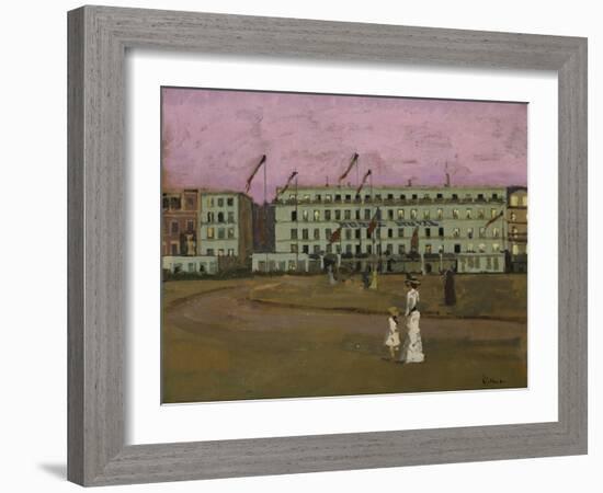 L'Hotel Royal, Dieppe-Walter Richard Sickert-Framed Giclee Print