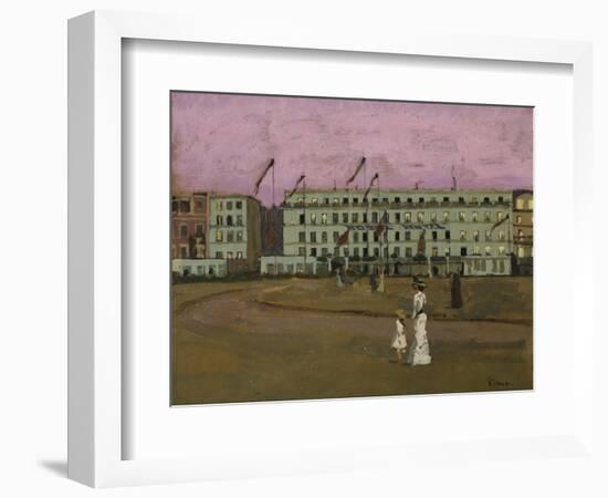 L'Hotel Royal, Dieppe-Walter Richard Sickert-Framed Giclee Print