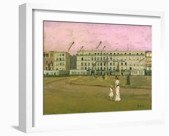 L'Hotel Royal, Dieppe-Walter Richard Sickert-Framed Giclee Print