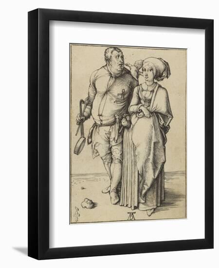 L'Hôtesse et le Cuisinier-Albrecht Dürer-Framed Giclee Print