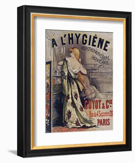 L'Hygiéne Hydrothermothérapie-null-Framed Giclee Print