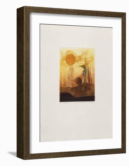 L'hyppocampe-null-Framed Collectable Print