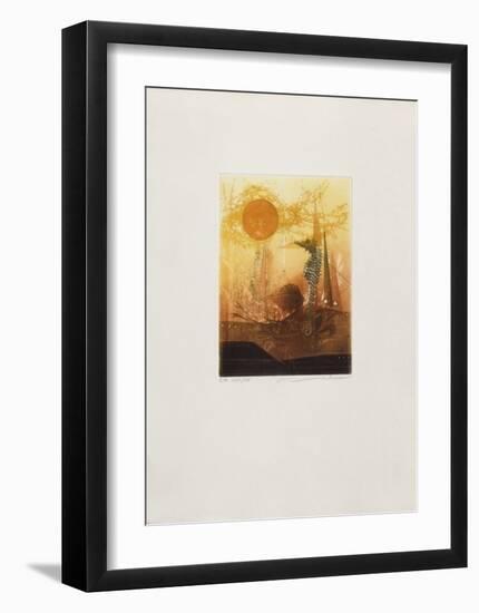 L'hyppocampe-null-Framed Collectable Print