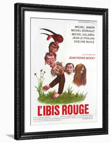 L'ibis rouge-Roland Topor-Framed Premium Edition