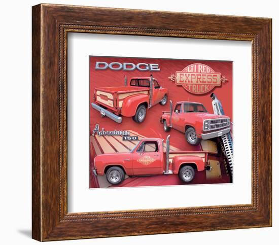 L'il Red Express Truck-null-Framed Premium Giclee Print