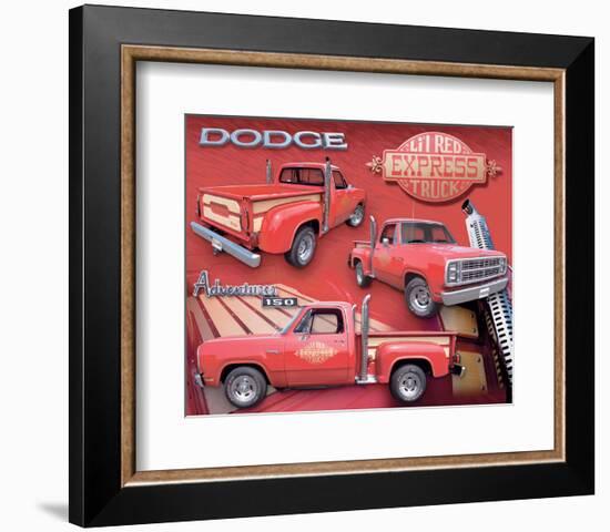 L'il Red Express Truck-null-Framed Premium Giclee Print