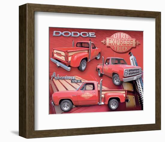 L'il Red Express Truck-null-Framed Premium Giclee Print