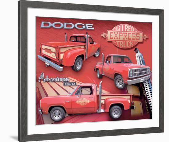 L'il Red Express Truck-null-Framed Premium Giclee Print