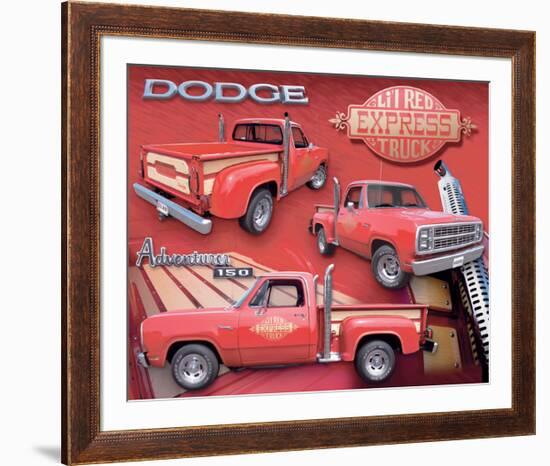 L'il Red Express Truck-null-Framed Premium Giclee Print