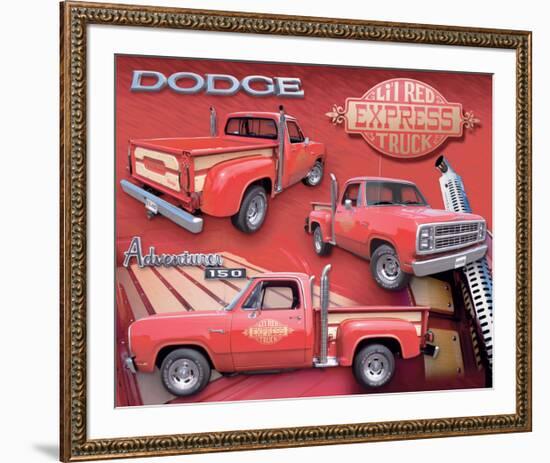 L'il Red Express Truck-null-Framed Premium Giclee Print